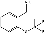 2-(TRIFLUOROMETHYLTHIO)BENZYLAMIN Struktur