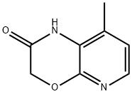 8-METHYL-1H-PYRIDO[2,3-B][1,4]OXAZIN-2-ONE Struktur