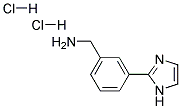 3-(1H-IMIDAZOL-2-YL)-BENZYLAMINE 2HCL Struktur