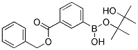 3-BENZYLOXYCARBONYLPHENYLBORONIC ACID, PINACOL ESTER Struktur