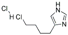 4-(4-CHLORO-BUTYL)-1H-IMIDAZOLE HCL Struktur