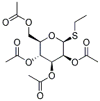 ETHYL 2,3,4,6-TETRA-O-ACETYL-1-THIO-BETA-D-MANNOPYRANOSIDE Struktur