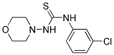 N-(3-CHLOROPHENYL)-N'-MORPHOLIN-4-YLTHIOUREA Struktur