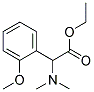 DIMETHYLAMINO-(2-METHOXY-PHENYL)-ACETIC ACID ETHYL ESTER Struktur