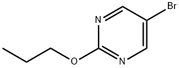 5-BROMO-2-PROPOXY-PYRIMIDINE Struktur