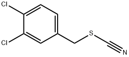 3,4-DICHLOROBENZYL THIOCYANATE Struktur