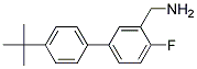 [4'-(TERT-BUTYL)-4-FLUORO[1,1'-BIPHENYL]-3-YL]-METHANAMINE Struktur