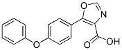 5-(4-PHENOXYPHENYL)-1,3-OXAZOLE-4-CARBOXYLIC ACID Struktur