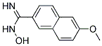 N-HYDROXY-6-METHOXY-NAPHTHALENE-2-CARBOXAMIDINE Struktur