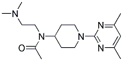 N-[2-(DIMETHYLAMINO)ETHYL]-N-[1-(4,6-DIMETHYLPYRIMIDIN-2-YL)PIPERIDIN-4-YL]ACETAMIDE Struktur