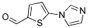 5-IMIDAZOL-1-YL-THIOPHENE-2-CARBALDEHYDE Structure