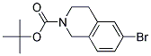 TERT-BUTYL 6-BROMO-3,4-DIHYDROISOQUINOLINE-2(1H)-CARBOXYLATE Struktur