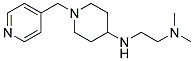 N,N-DIMETHYL-N'-[1-(PYRIDIN-4-YLMETHYL)PIPERIDIN-4-YL]ETHANE-1,2-DIAMINE Struktur