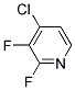 2,3-DIFLUORO-4-CHLORO-PYRIDINE Struktur