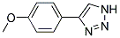4-(4-METHOXYPHENYL)-1,2,3-TRIAZOLE Struktur