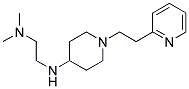 N,N-DIMETHYL-N'-[1-(2-PYRIDIN-2-YLETHYL)PIPERIDIN-4-YL]ETHANE-1,2-DIAMINE Struktur