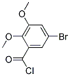 5-BROMO-2,3-DIMETHOXY-BENZOYL CHLORIDE Struktur