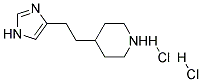 4-[2-(1H-IMIDAZOL-4-YL)-ETHYL]-PIPERIDINE 2HCL Struktur