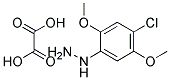 (4-CHLORO-2,5-DIMETHOXY-PHENYL)-HYDRAZINE, OXALIC ACID Struktur