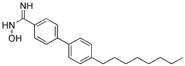 N-HYDROXY-4'-OCTYL-BIPHENYL-4-CARBOXAMIDINE Struktur