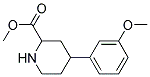 METHYL 4-(3-METHOXYPHENYL)PIPERIDINE-2-CARBOXYLATE Struktur