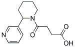 4-OXO-4-(S)-3,4,5,6-TETRAHYDRO-2H-[2,3']BIPYRIDINYL-1-YL-BUTYRIC ACID Struktur