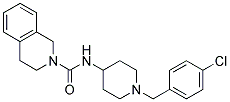 N-[1-(4-CHLOROBENZYL)PIPERIDIN-4-YL]-3,4-DIHYDROISOQUINOLINE-2(1H)-CARBOXAMIDE Struktur