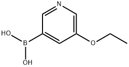 5-ETHOXY-3-PYRIDINYLBORONIC ACID Struktur