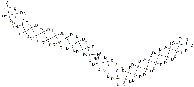 DIMETHYLDI(OCTADECYL-D37)AMMONIUM BROMIDE Struktur