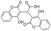 BIS-(4-HYDROXY-2-OXO-2H-CHROMEN-3-YL)-ACETIC ACID Struktur