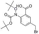 N,N-DI-BOC-4-BROMOMETHYL-PHENYLAMINE Struktur