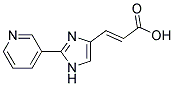 3-(2-PYRIDIN-3-YL-1H-IMIDAZOL-4-YL)-ACRYLIC ACID Struktur