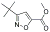 METHYL 3-TERT-BUTYLISOXAZOLE-5-CARBOXYLATE Struktur