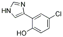 4-CHLORO-2-(1H-IMIDAZOL-4-YL)-PHENOL Struktur