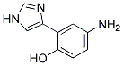 4-AMINO-2-(1H-IMIDAZOL-4-YL)-PHENOL Structure