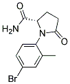 N-(4-BROMO-2-METHYLPHENYL)-5-OXOPROLINAMIDE Struktur