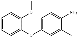 4-(2-METHOXYPHENOXY)-2-METHYLANILINE Struktur