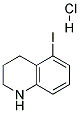 5-IODO-1,2,3,4-TETRAHYDRO-QUINOLINE HYDROCHLORIDE Struktur