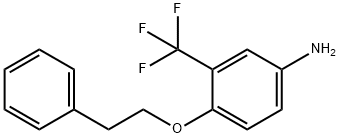 4-(PHENETHYLOXY)-3-(TRIFLUOROMETHYL)ANILINE Struktur