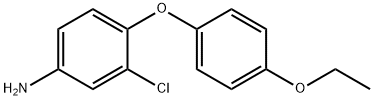 3-CHLORO-4-(4-ETHOXYPHENOXY)ANILINE Struktur