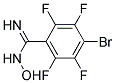 4-BROMO-2,3,5,6-TETRAFLUORO-N-HYDROXY-BENZAMIDINE Struktur