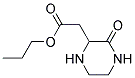 (3-OXO-PIPERAZIN-2-YL)-ACETIC ACID PROPYL ESTER Struktur