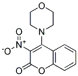 4-MORPHOLIN-4-YL-3-NITRO-2H-CHROMEN-2-ONE Struktur