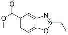 METHYL 2-ETHYL-1,3-BENZOXAZOLE-5-CARBOXYLATE Struktur