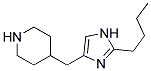 4-(2-BUTYL-1H-IMIDAZOL-4-YLMETHYL)-PIPERIDINE Structure