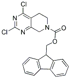 (9H-FLUOREN-9-YL)METHYL 2,4-DICHLORO-5,6-DIHYDROPYRIDO[3,4-D]PYRIMIDINE-7(8H)-CARBOXYLATE Struktur