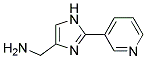 C-(2-PYRIDIN-3-YL-1H-IMIDAZOL-4-YL)-METHYLAMINE Struktur