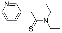 N,N-DIETHYL-2-(PYRIDIN-3-YL)ETHANTHIOAMIDE Struktur