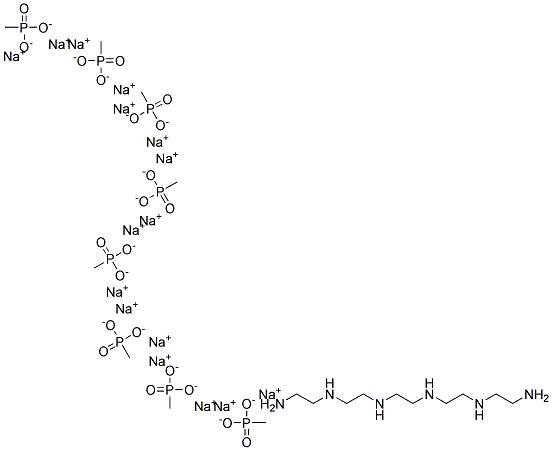 PENTAETHYLENEHEXAMINE-OCTAKIS(METHYLPHOSPHONIC ACID) HEXADECASODIUM SALT Struktur