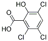 3,5,6-TRICHLORO SALICYCLIC ACID Struktur